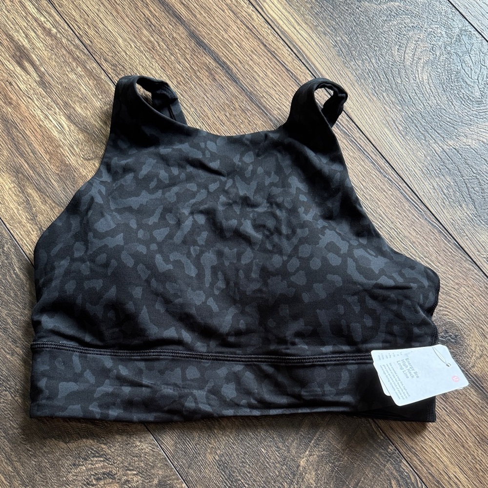 lululemon athletica energy bra high necked long line